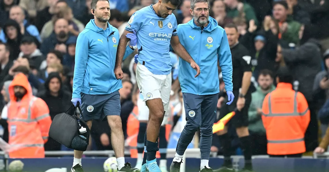 Rodri set to be ruled out for the season in major blow to Manchester City