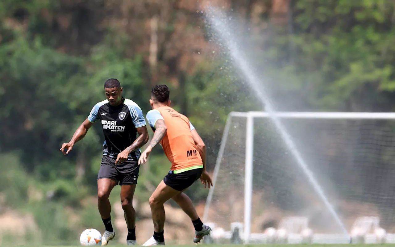 Júnior Santos celebra retorno antecipado no Botafogo: 'Muito motivado'