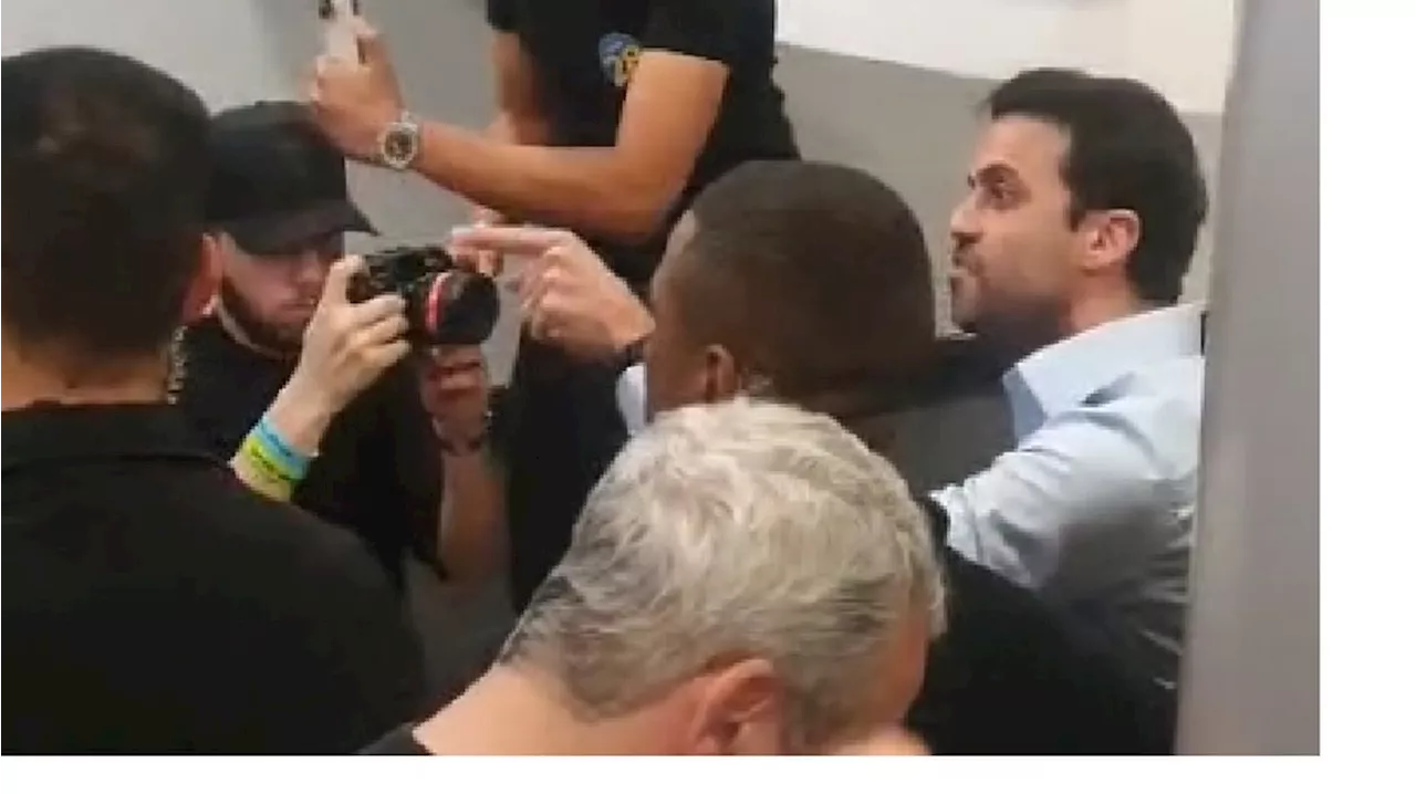 Vídeo: Marçal e Nunes trocam xingamentos antes do debate do Flow