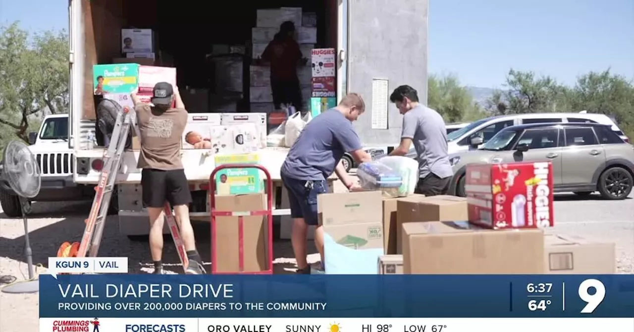 Vail School District diaper drive collects over 200,000 diapers for charity