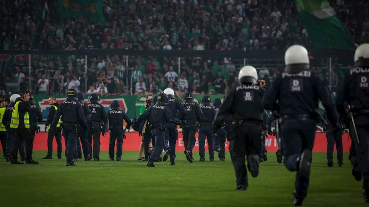 Rapid fürchtet nach Ausschreitungen im Derby Punktabzug