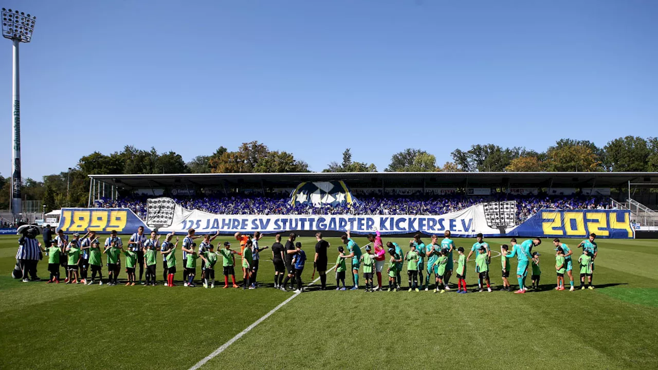 Stuttgarter Kickers: Katerstimmung beim Vereinsjubiläum