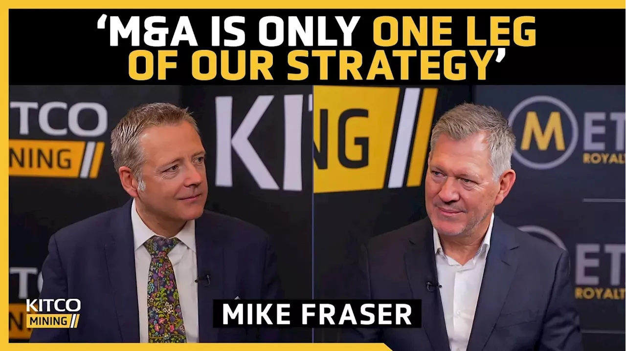 'The gold sector is highly fragmented'- Gold Fields Mike Fraser on consolidation in the mining space