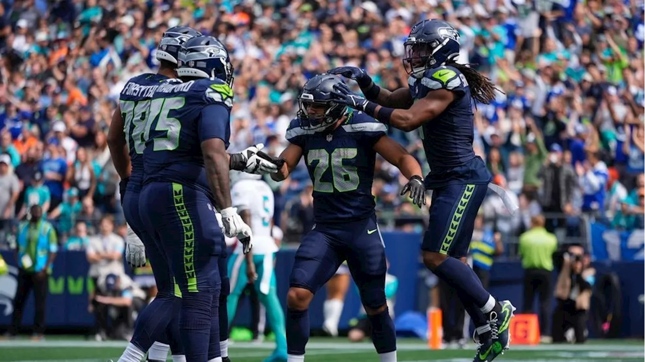 Seahawks roll to 24-3 win over Dolphins as Miami deals with another QB injury