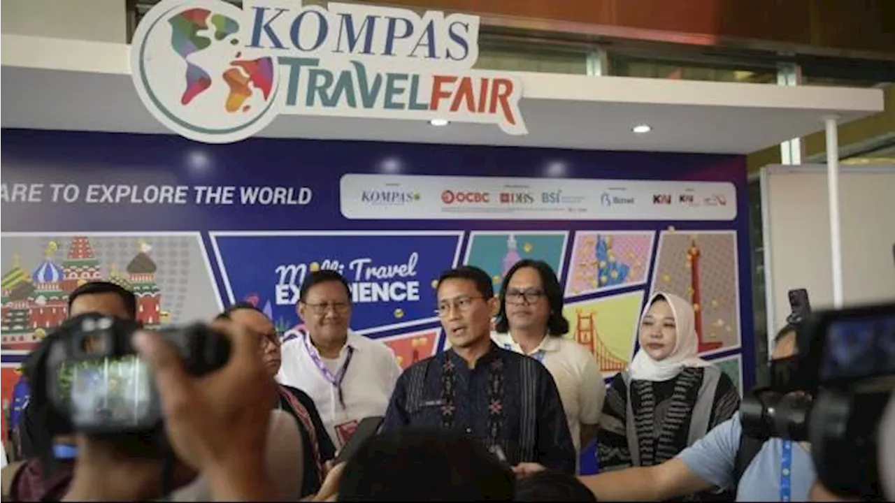 Kompas Travel Fair 2024, Sandiafa Uno: Ini Travel Fair Terbesar dengan Target 18 Ribu Pengunjung