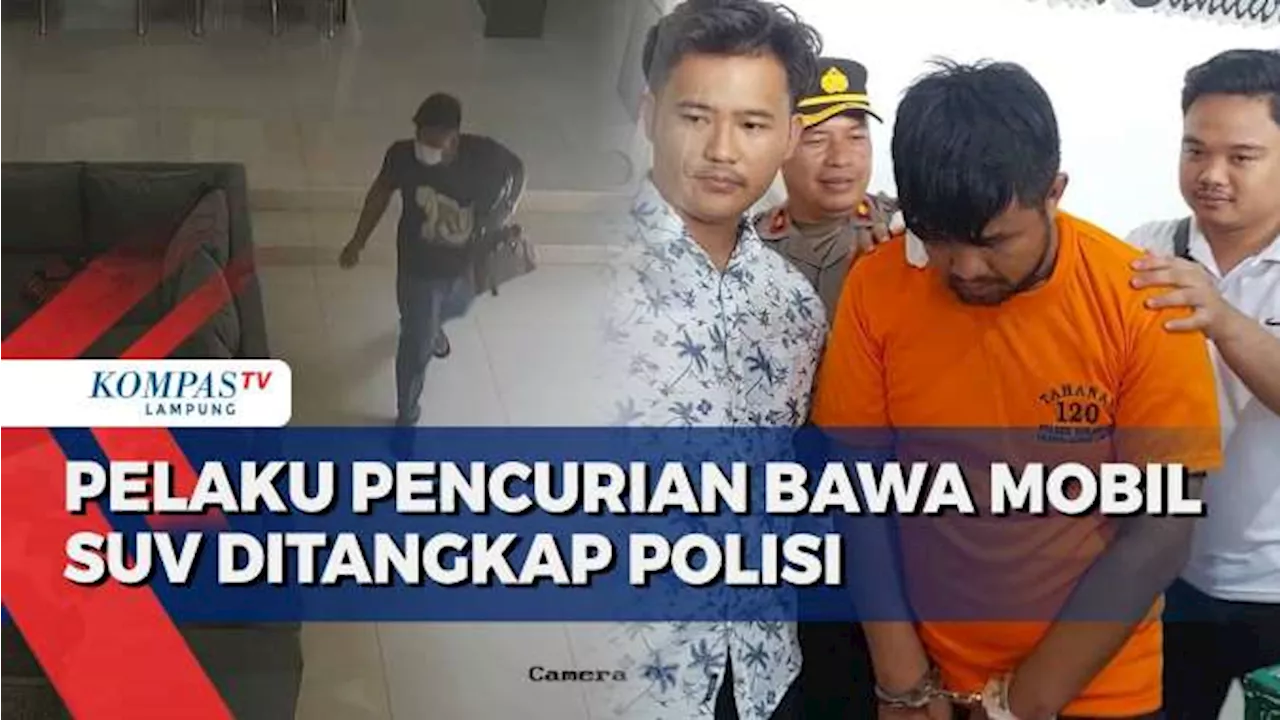 Pelaku Pencurian Bawa Mobil SUV Ditangkap Polisi!