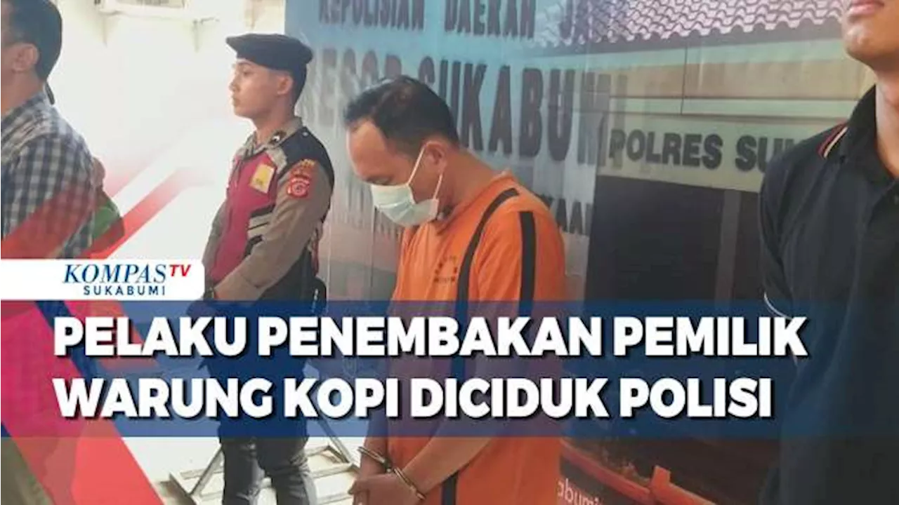 Pelaku Penembakan Pemilik Warung Kopi Diciduk Polisi