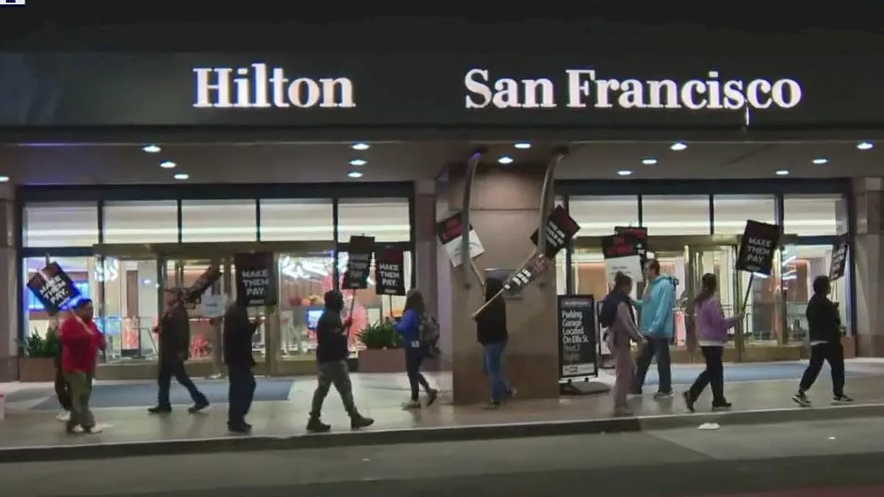 Thousands of San Francisco Hotel Workers Strike Over Wages and Benefits