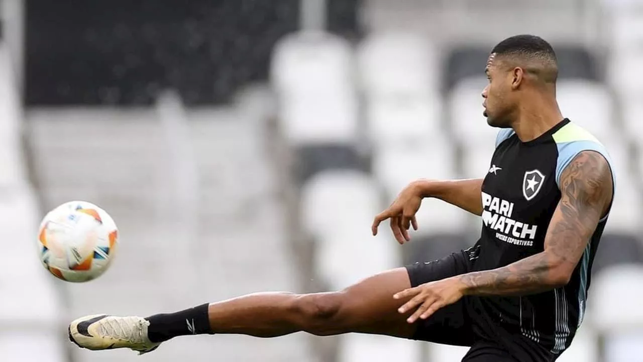 Júnior Santos volta aos gramados e treina com o grupo do Botafogo