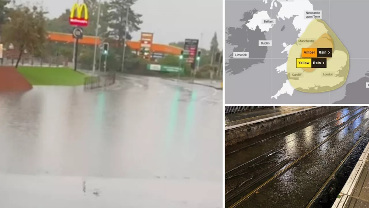 Flooding Disrupts Commuting in England