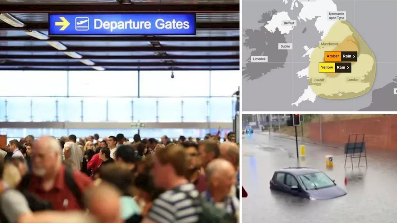 Luton Airport ‘Totally Inaccessible’ As Heavy Rain Batters England