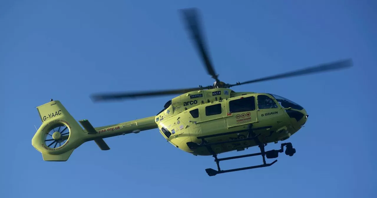 Biker suffers horror injury in Leeds crash as three rushed to hospital