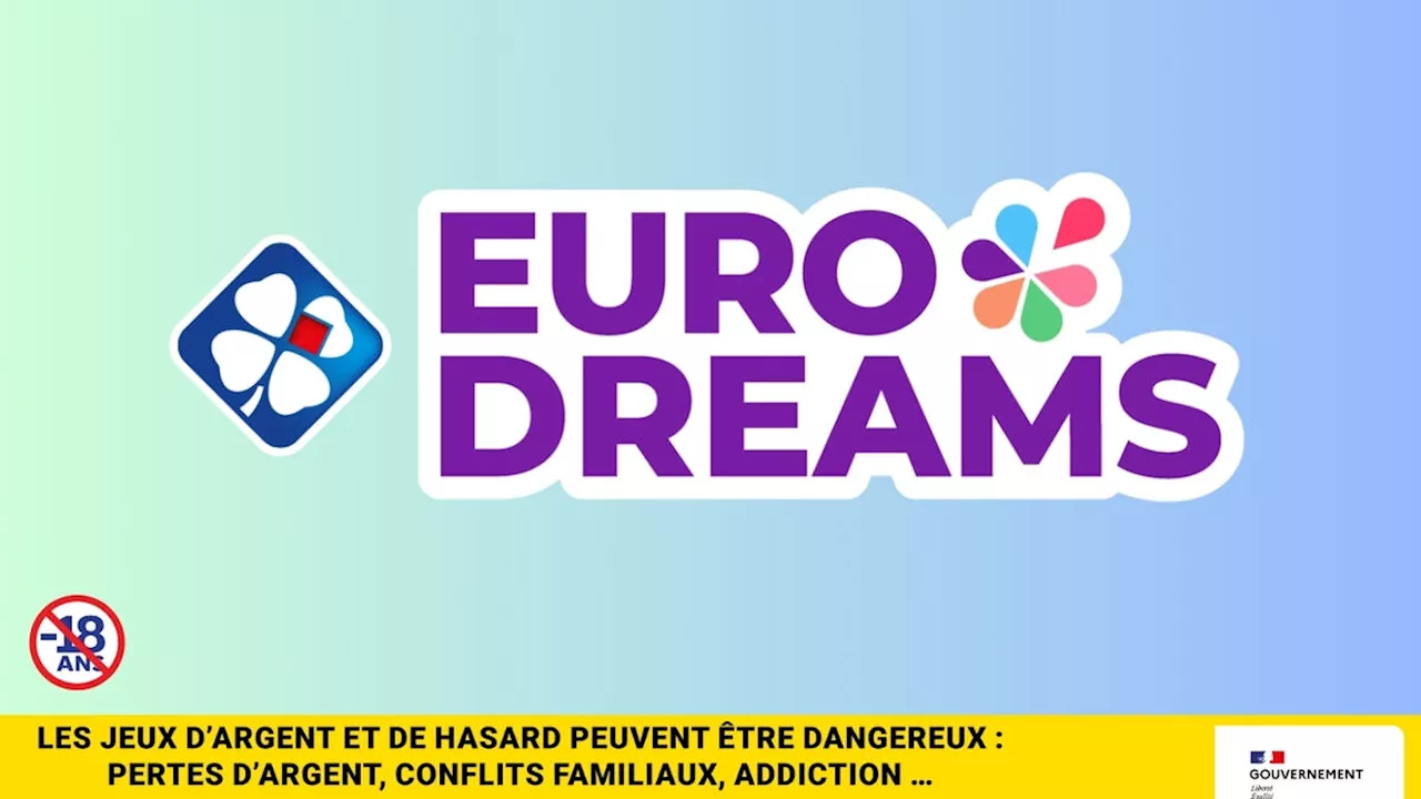 Les résultats EuroDreams de la FDJ du lundi 23 septembre 2024