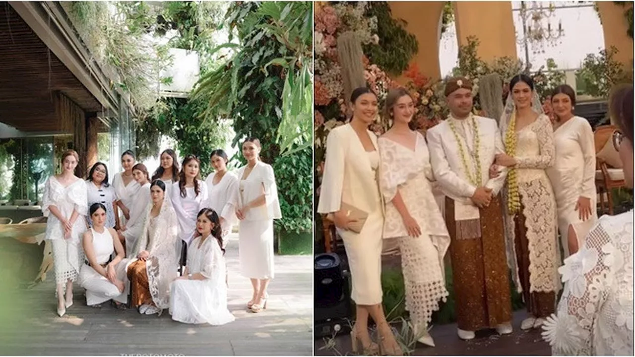 6 Potret Bridesmaid di Pernikahan Hana Saraswati, Ada Angela Gilsha hingga Ranty Maria