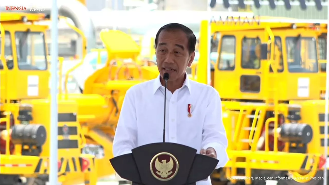 Jokowi Resmikan Smelter Amman Mineral di NTB, Total Investasi Capai Rp21 Triliun