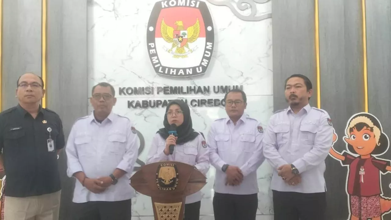 KPU Kabupaten Cirebon Tetapkan Empat Paslon di Pilbup Cirebon 2024