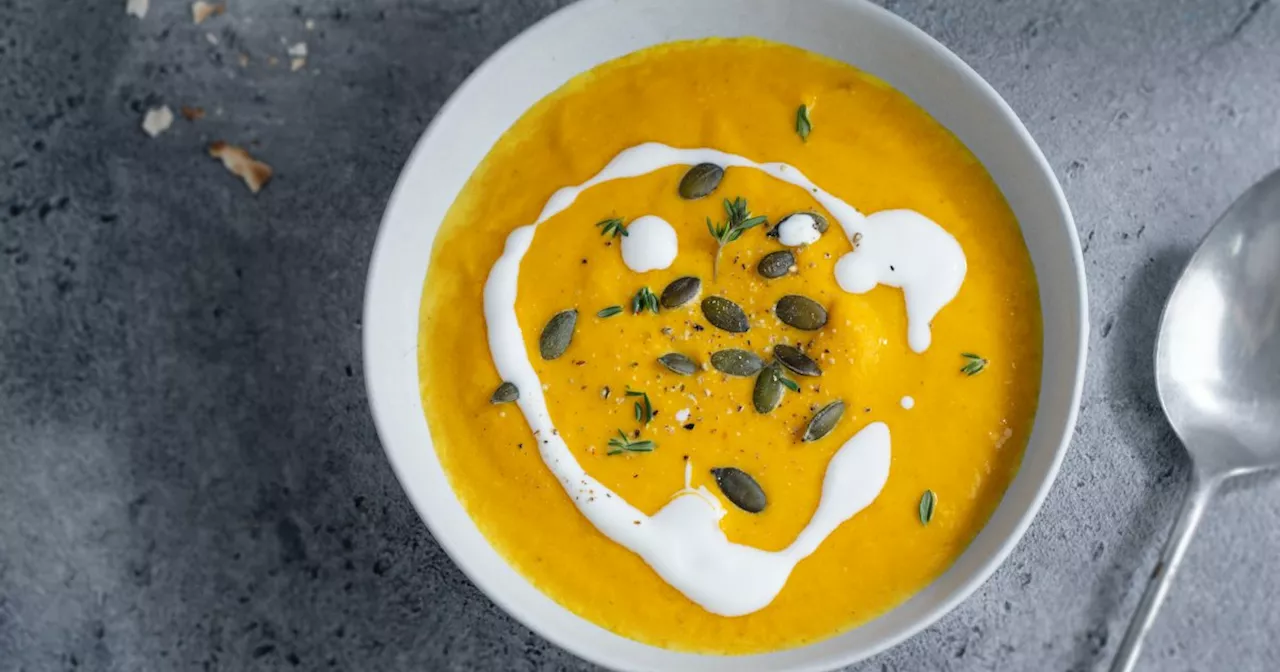 La crème de courge butternut à la thaï de Laurent Mariotte