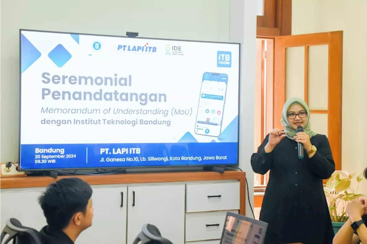 IDE Gandeng LAPI ITB Kembangkan Platform ITB Mobile untuk Kemandirian Kampus