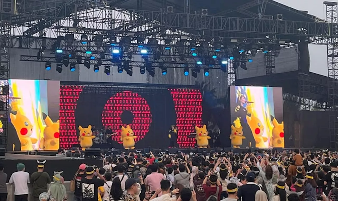 Kolaborasi Menggemaskan Isyana Sarasvati dan Pikachu di Picu Antusias Penonton