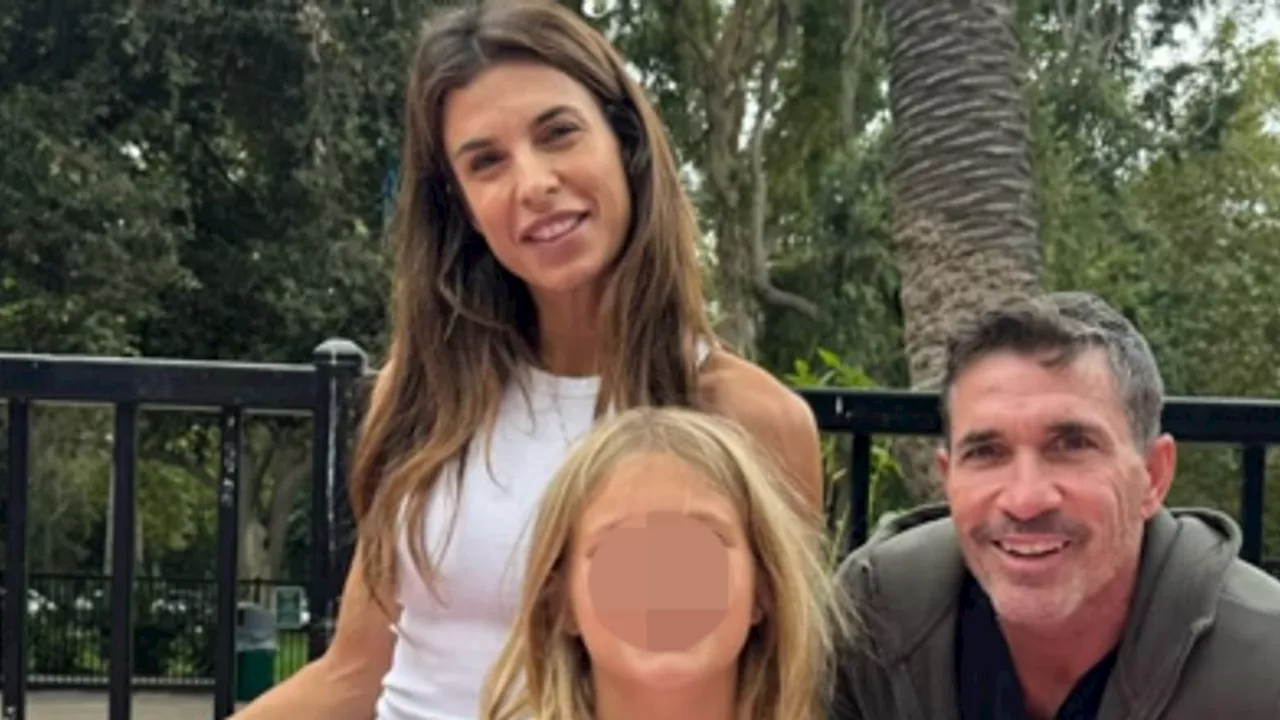 Elisabetta Canalis insieme all'ex marito per il compleanno della figlia Skyler