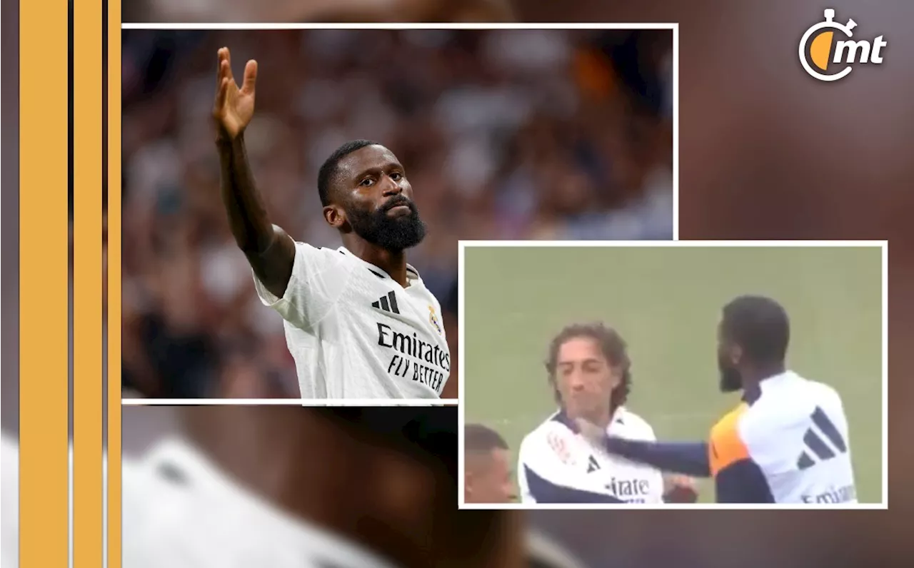 Antonio Rüdiger causa INDIGNACIÓN por abofear a empleado del Real Madrid