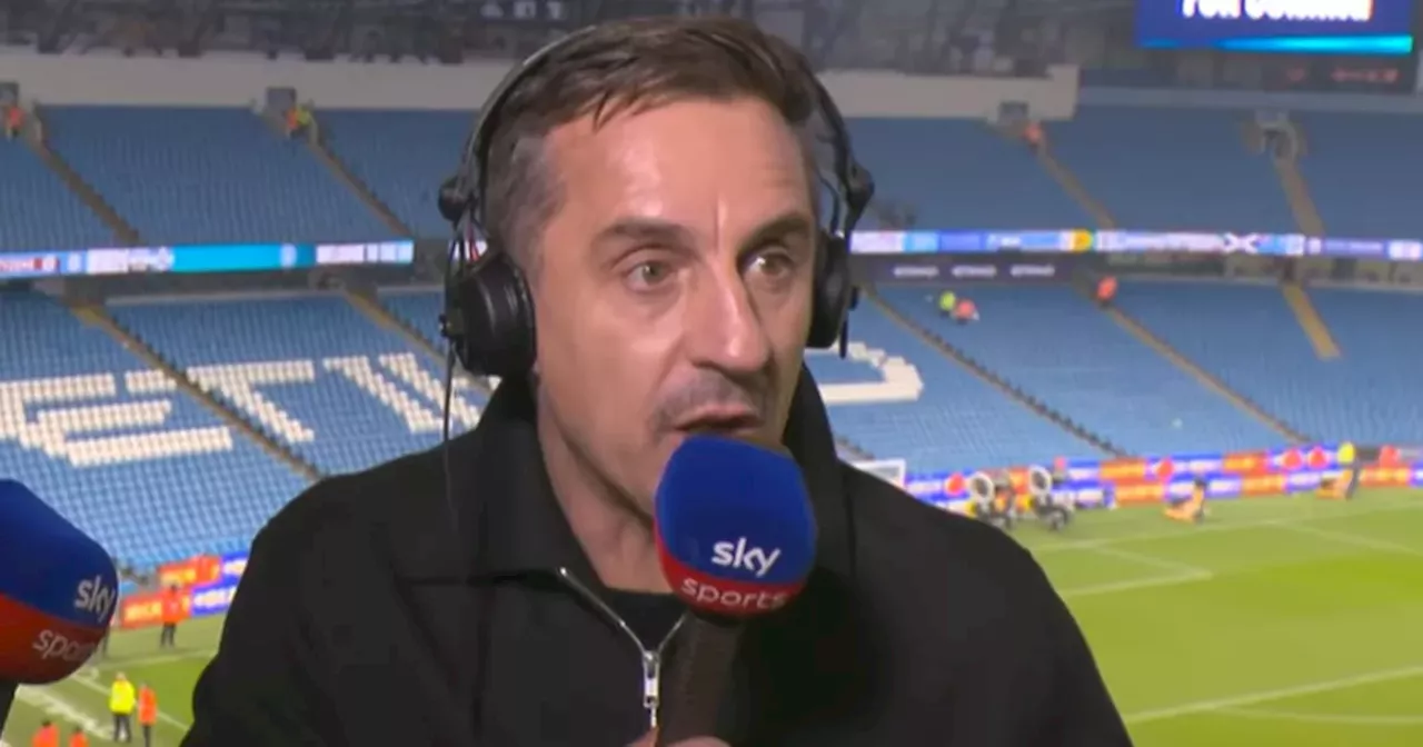  Gary Neville slams Premier League after threat of barring Manchester United from Europe