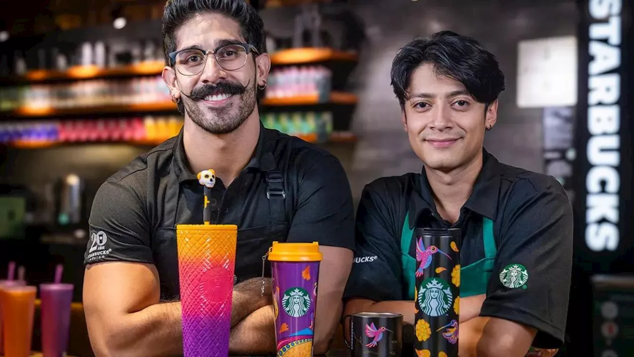 FOTOS Así lucen los vasos de Starbucks del Día de Muertos 2024