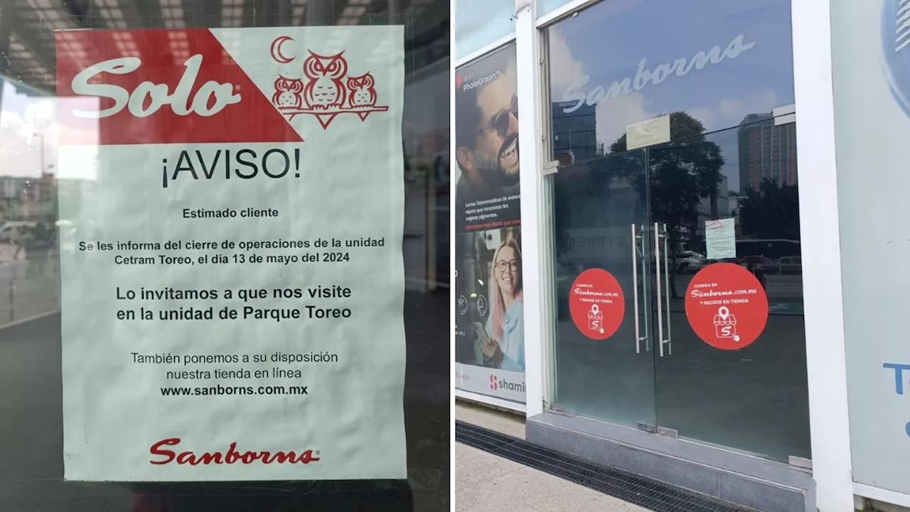 Otro Sanborns que dijo adiós: Así luce la tienda que Carlos Slim cerró en Toreo