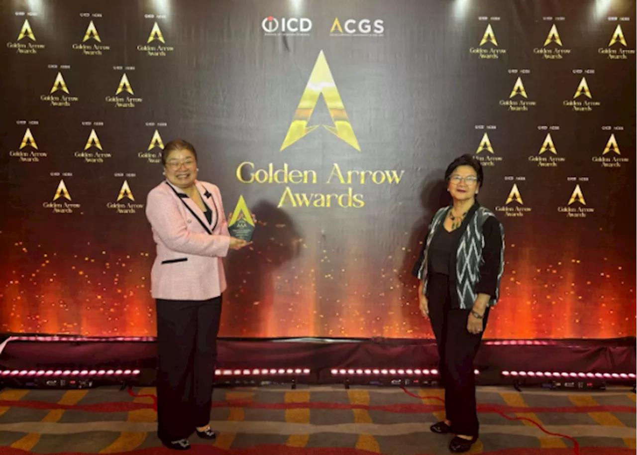 Nickel Asia bags 4th Golden Arrow for Good Corporate Governance