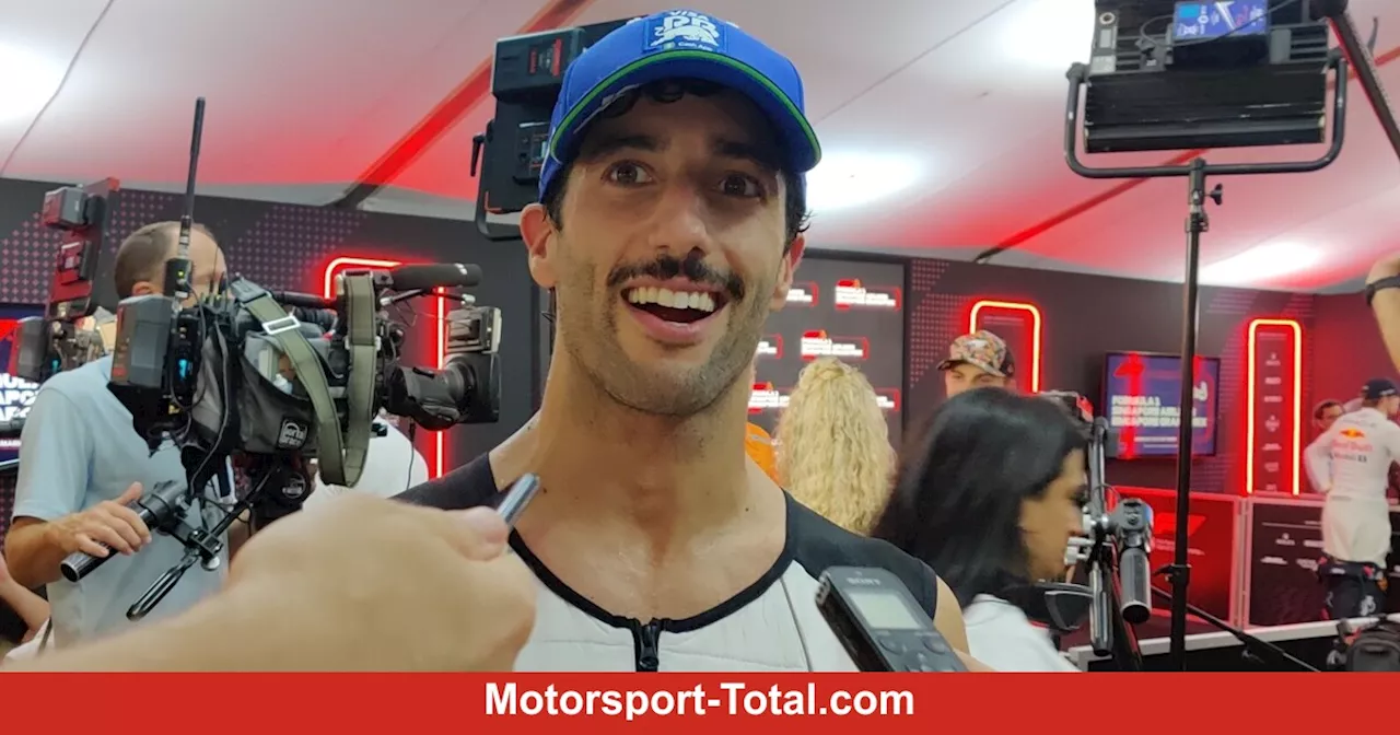 Wer letzte Nacht am besten geschlafen hat: Daniel Ricciardo