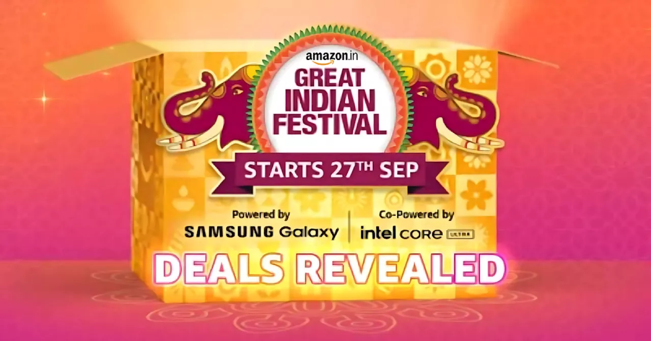 Amazon Great Indian Festival Sale 2024 में स्पॉटलाइट ब्रैंड्स पर पाएं 64% तक छूट, टीवी, लैपटॉप, सब हुआ सस्ता