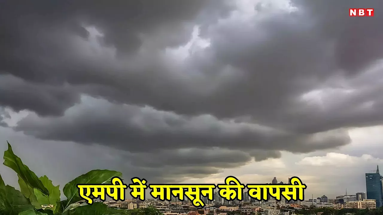 MP Weather Updates: एमपी में मानसून विदाई से पहले इन जिलों में होगी मूसलाधार बारिश, मौसन विभाग ने दिया अलर्ट