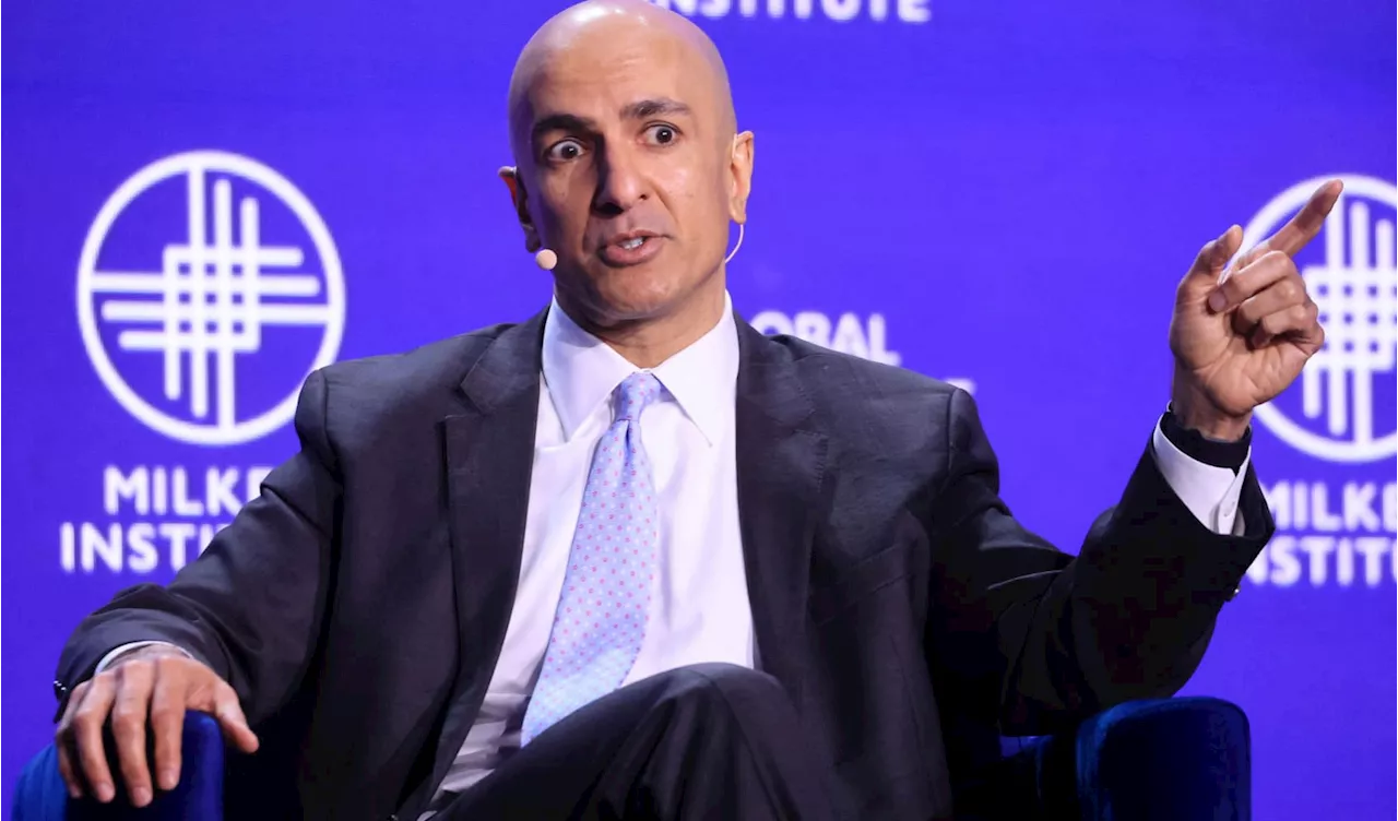 Minneapolis Fed President Kashkari sees a slower pace of rate cuts ahead