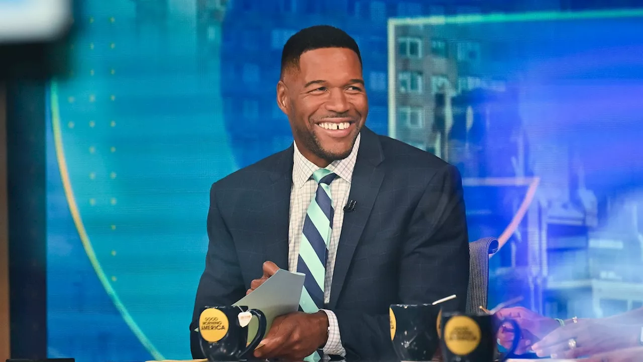 Michael Strahan shares he's a grandfather after daughter welcomes son