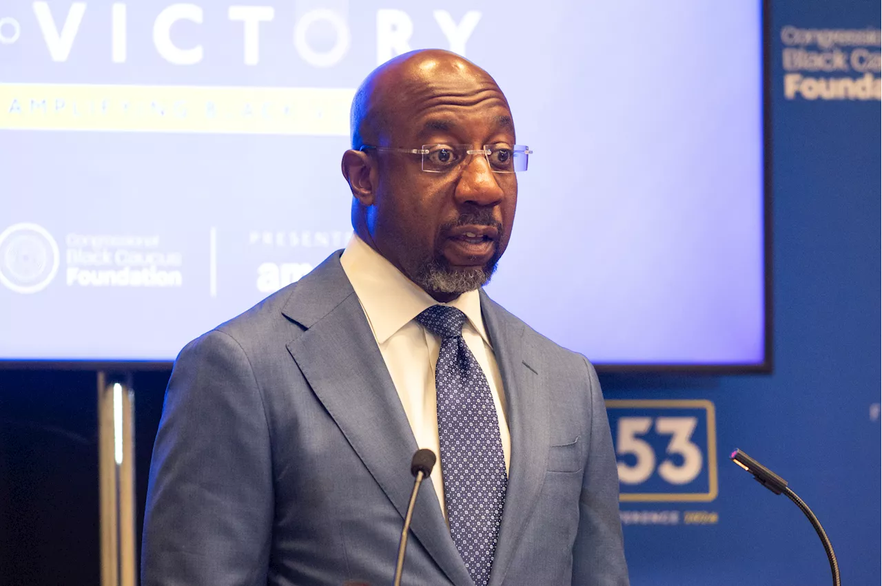 Mark Robinson Is 'White Supremacy in Blackface': Raphael Warnock