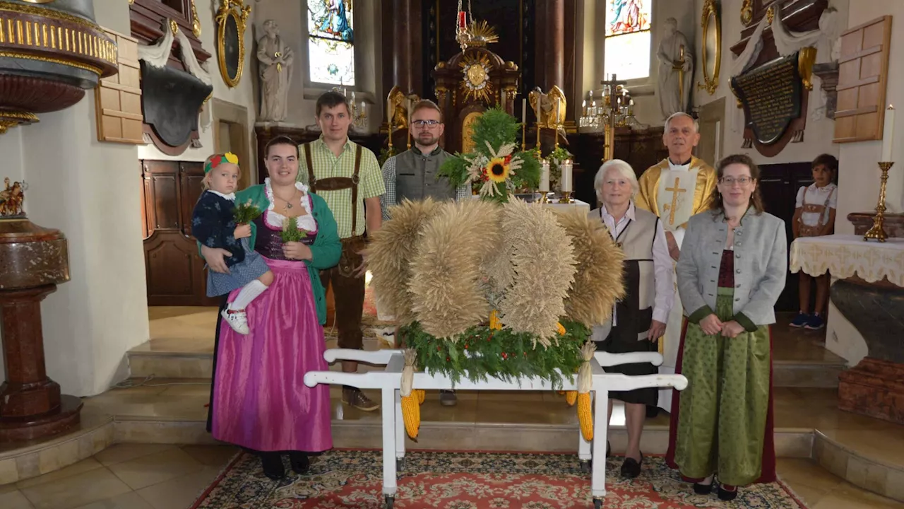 Erntedank wurde in Ollersbach gefeiert