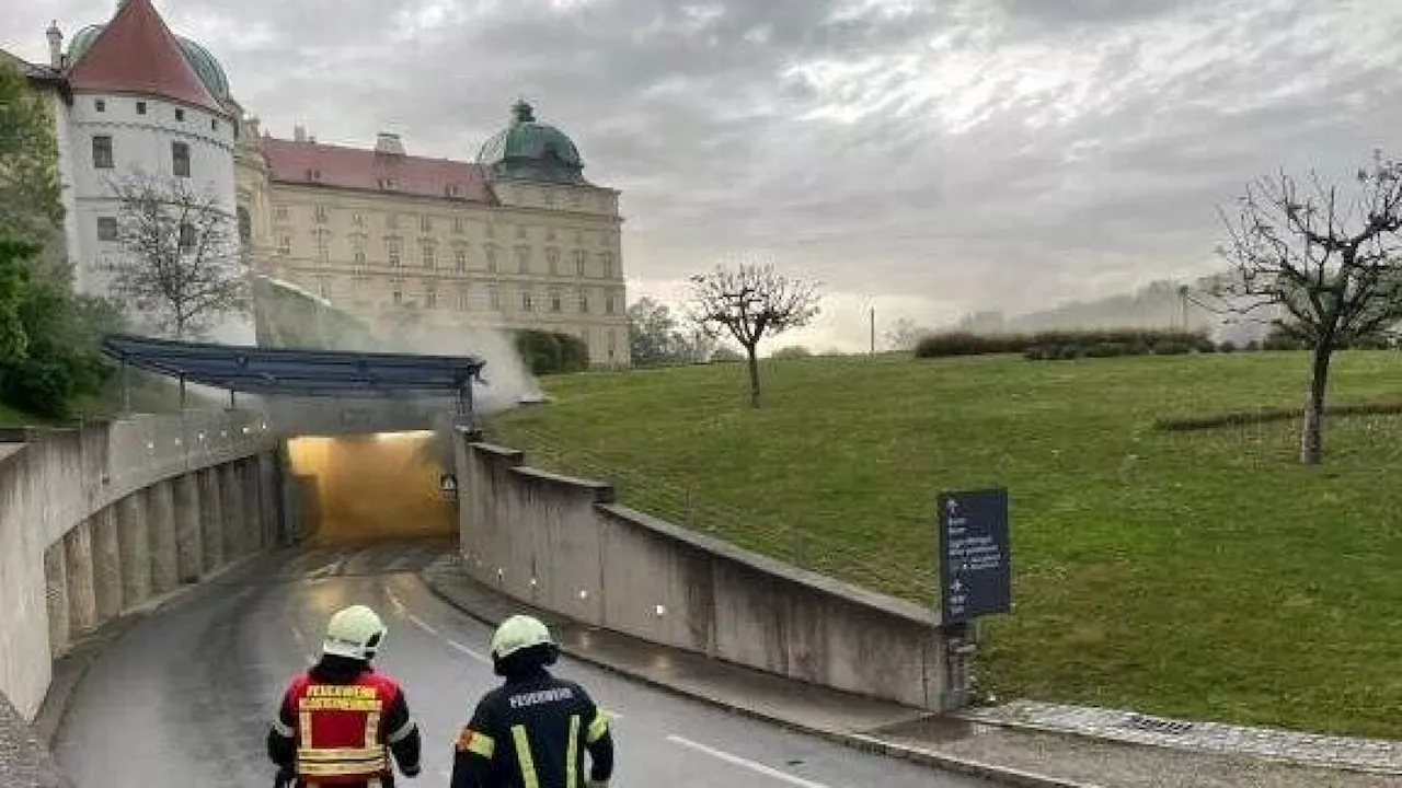 Feuer in Klosterneuburger Garage: „Er ist grundsätzlich geständig“