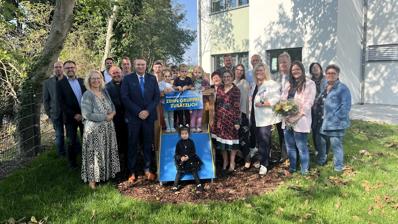 Fünf Gruppen im neuen Kindergarten City Center in Ebreichsdorf