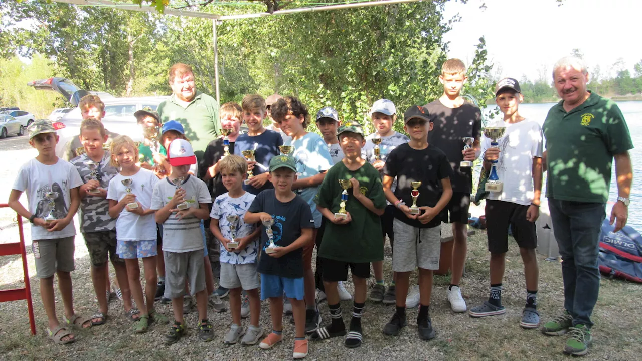 Kinderfischen in Groß-Enzersdorf begeisterte junge Angler