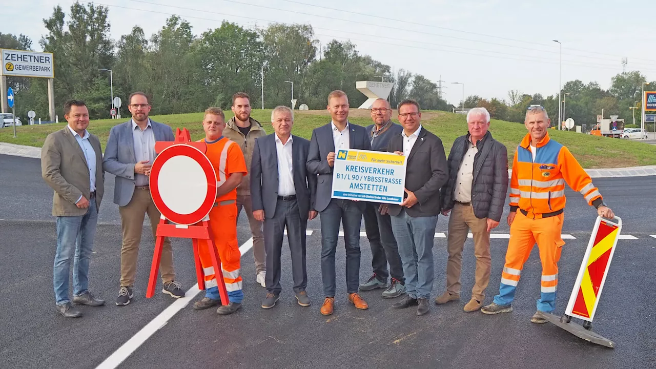 Neuer Kreisverkehr entlastet B 1, L 90 und die Ybbsstraße