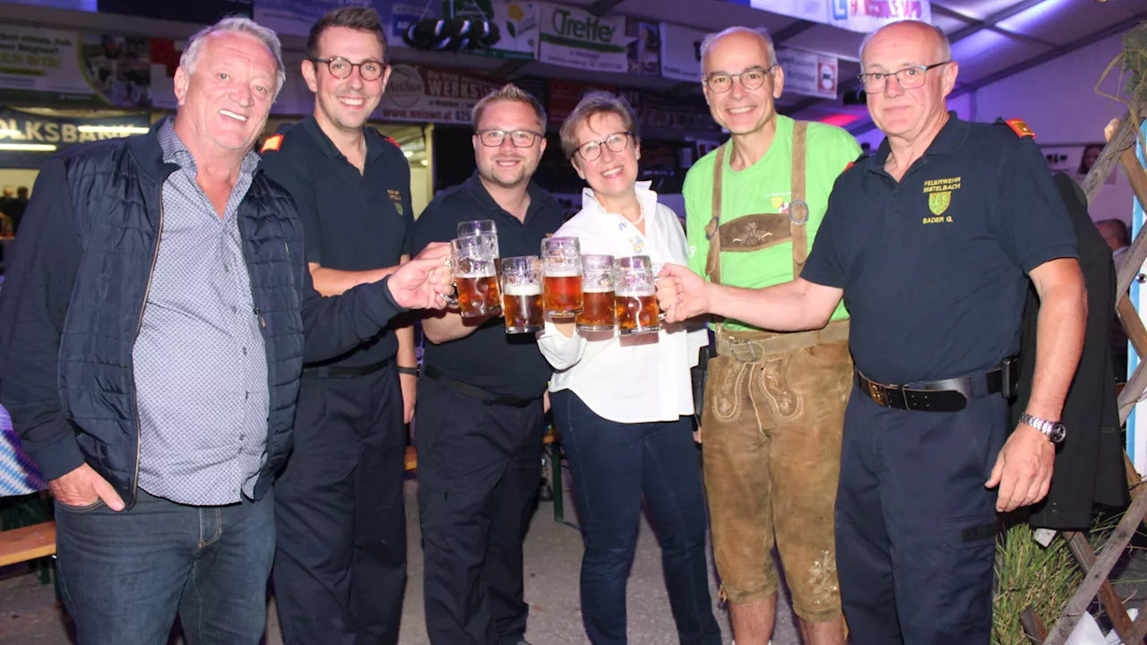 Oktoberfest der FF Mistelbach trotz Verschiebung ein voller Erfolg