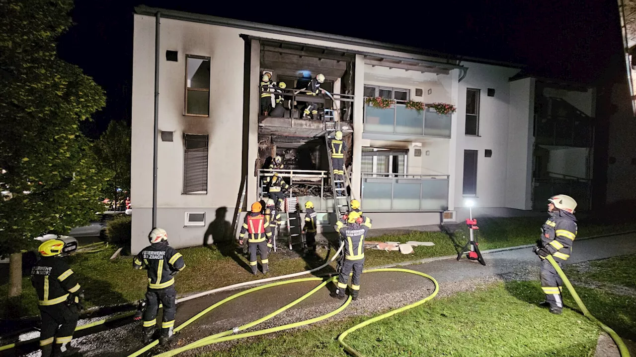 Zigarette löste Brand in Wohnhaus in Maria Neustift aus