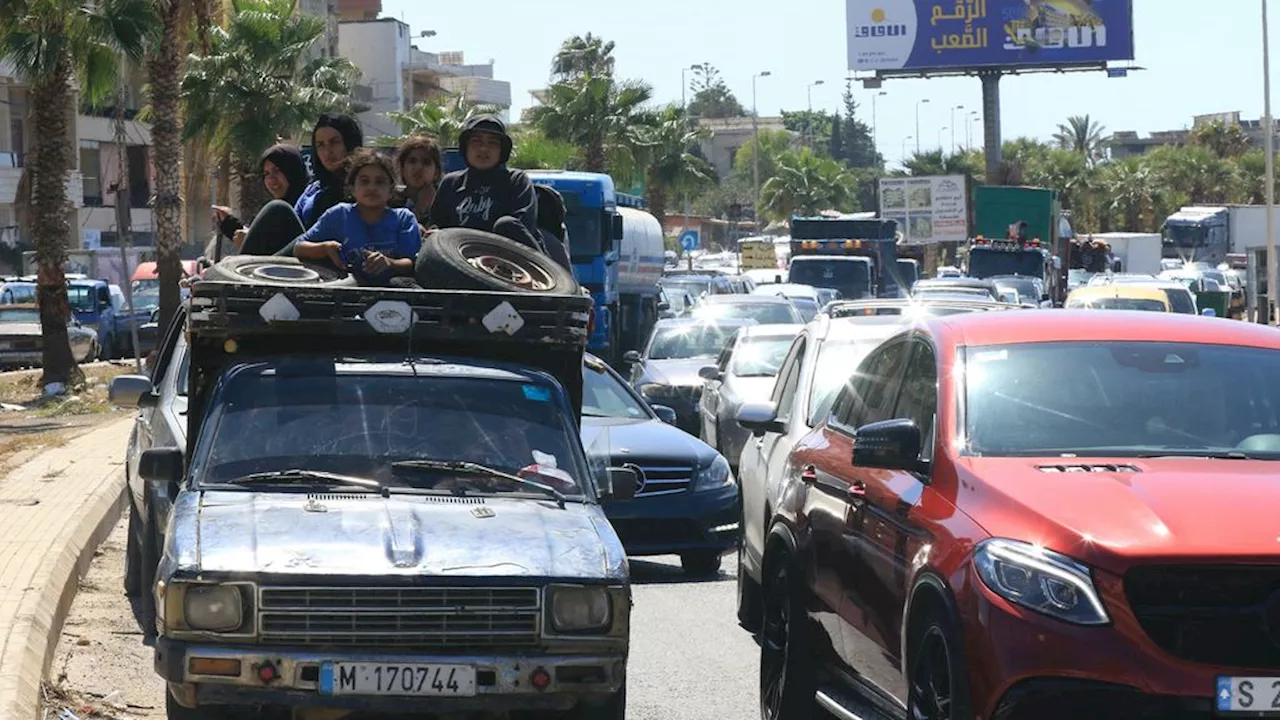 Aantal gemelde doden in Libanon loopt snel op • Bewoners zuiden vluchten weg