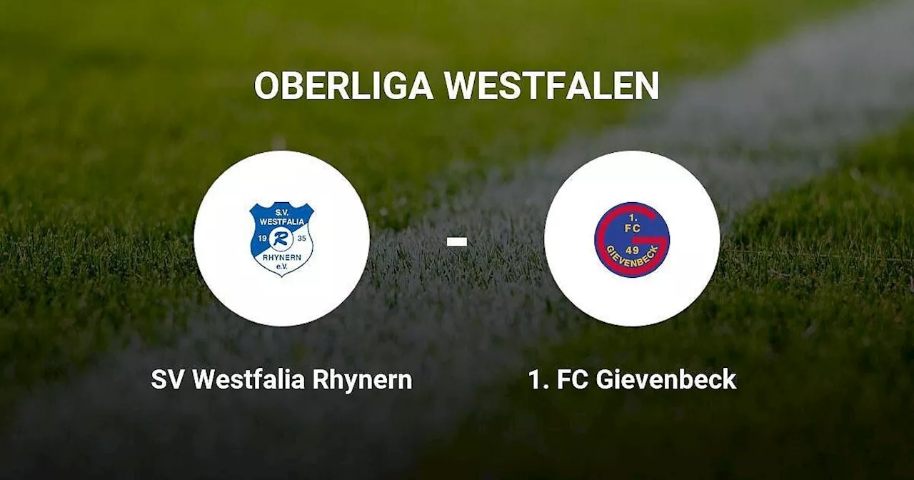 1. FC Gievenbeck zieht den Kürzeren gegen SV Westfalia Rhynern