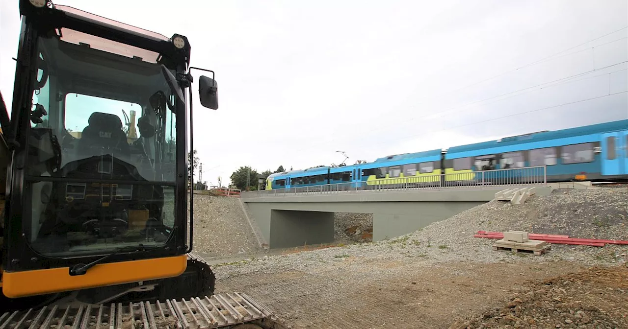 Arbeiten an der Bahnunterführung bei Paderborn gehen weiter