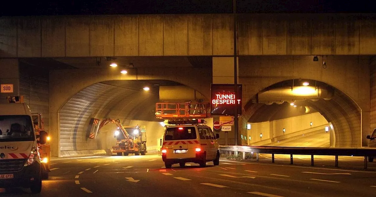 Bielefelder OWD-Tunnel für zwei Nächte gesperrt