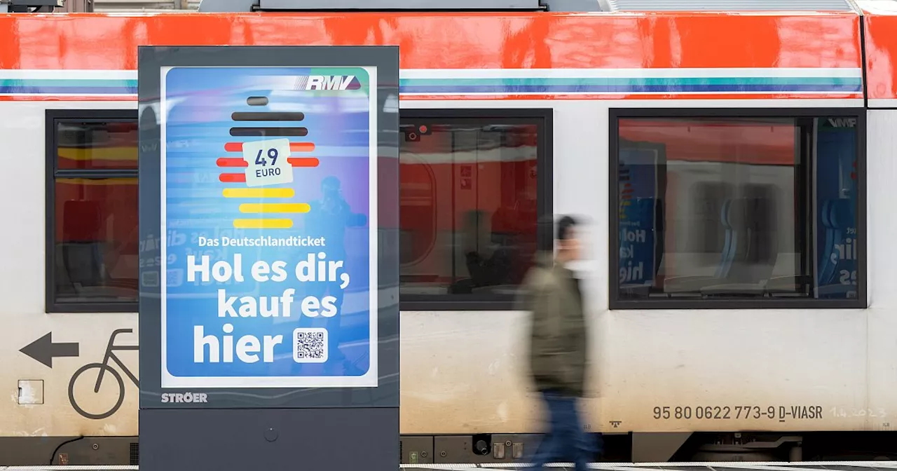 Deutschlandticket teurer: Ab Januar kostet das Ticket 58 Euro