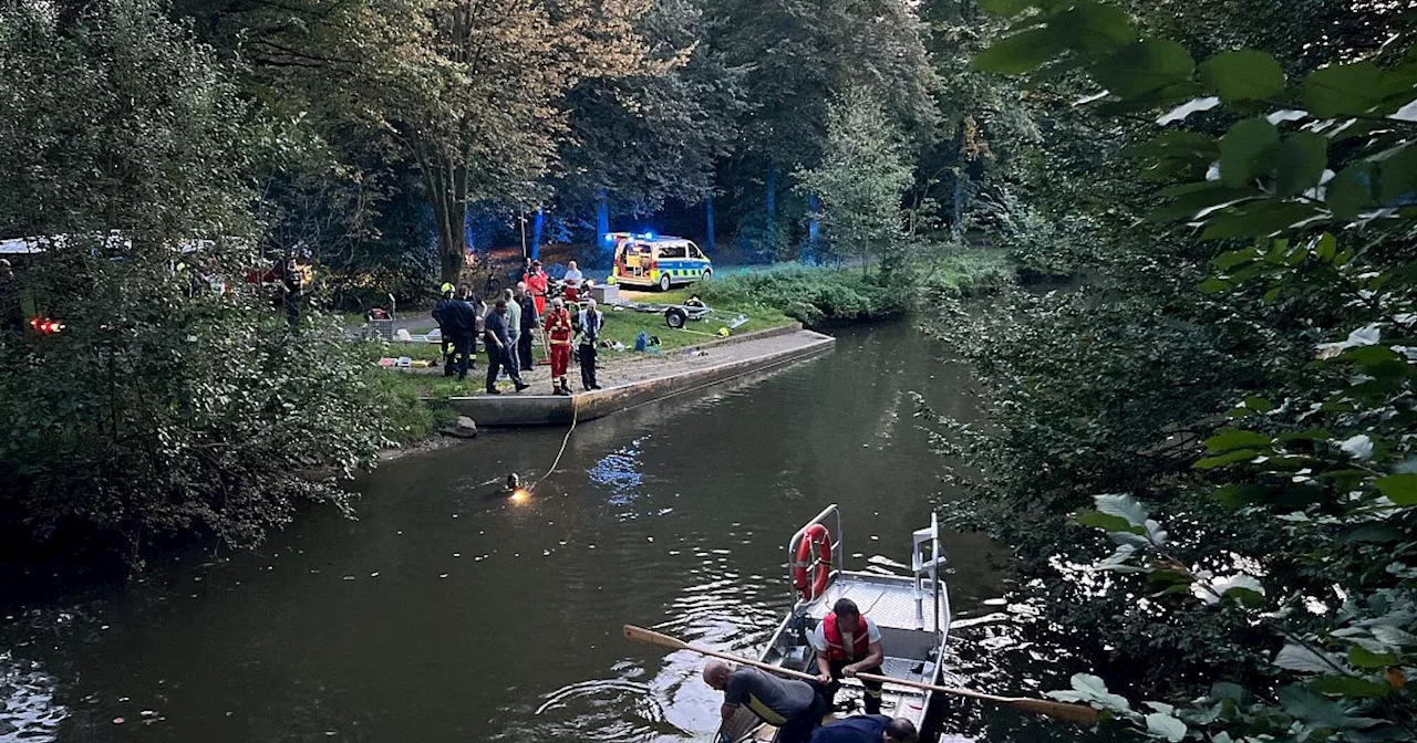 Große Suchaktion im Kreis Gütersloh: Feuerwehr sucht Kind im Fluss