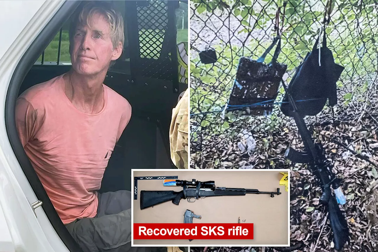 Assault rifle allegedly used by Ryan Wesley Routh in attempt to kill Trump revealed