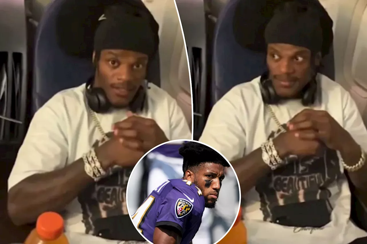 Lamar Jackson shuts down Ravens teammate’s Instagram Live after season-saving win